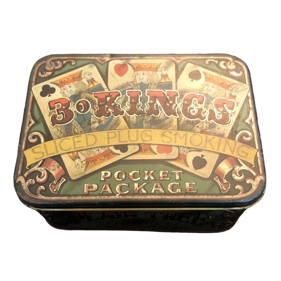 3 Kings Plain Tree Tobacco Company Tin - Picture 4 of 8